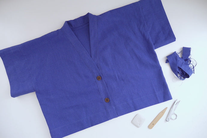 SEWING A ZERO-WASTE CROPPED SHIRT