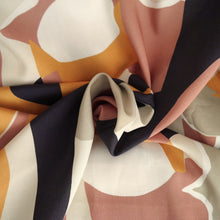Load image into Gallery viewer, EcoVero Viscose fabric with central swirl