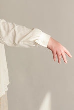 Load image into Gallery viewer, Close up detail of cuff on long sleeved shirt sleeve