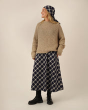 Load image into Gallery viewer, Model wears an ankle length skirt with a jumper