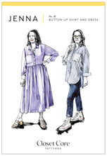 Load image into Gallery viewer, Closet Core Jenna Button Up Shirt And Dress Packaging Front View