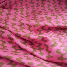 Load image into Gallery viewer, Modal Fabric softly crumpled with squiggly print pattern
