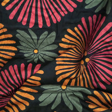 Load image into Gallery viewer, Modal Fabric slightly crumpled with large petal flower print