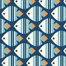 Load image into Gallery viewer, Digital drawing of fish pattern