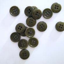 Load image into Gallery viewer, Scatter of corozo buttons with 4 holes