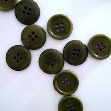 Load image into Gallery viewer, Scatter of corozo buttons with 4 holes