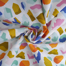 Load image into Gallery viewer, Organic cotton fabric with central swirl
