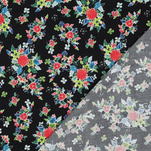 Load image into Gallery viewer, Eco Viscose Fabric shown with its reverse side laid on top