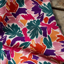 Load image into Gallery viewer, Viscose fabric with abstract floral print