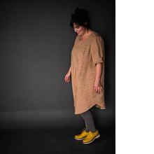 Load image into Gallery viewer, Lady in mid walk wearing a Dress Shirt