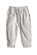 Load image into Gallery viewer, Peg trousers displayed flat