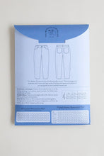 Load image into Gallery viewer, The Modern Sewing Co Worker Trousers Sewing Pattern Envelope Packaging Back