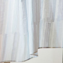 Load image into Gallery viewer, Bold but feint pen-strokes design on organic cotton double gauze fabric