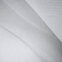 Load image into Gallery viewer, Organic Cotton Double Gauze fabric draped to show soft handle