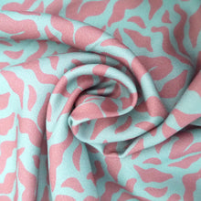 Load image into Gallery viewer, EcoVero Viscose Twill fabric with central swirl