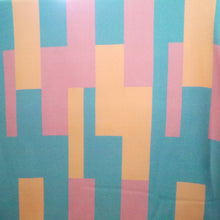 Load image into Gallery viewer, Ecovero Viscose Twill fabric hangs to show off colour blocking