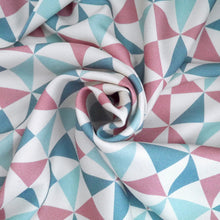Load image into Gallery viewer, Viscose Twill Fabric with central swirl
