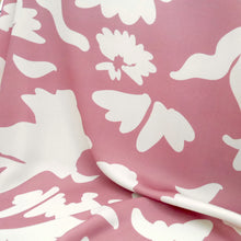 Load image into Gallery viewer, Large abstract floral print on draped fabric