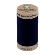 Load image into Gallery viewer, wooden spool of organic cotton sewing thread