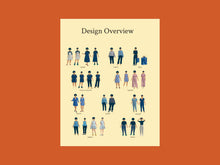 Load image into Gallery viewer, Single magazine page features 29 individual computer-generated images showing off different designs with front and back views.