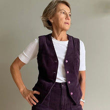 Load image into Gallery viewer, Lady wears Pika Vest opened over a t-shirt