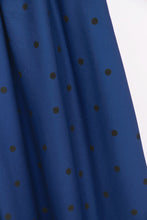 Load image into Gallery viewer, Close up of dot print EcoVero Viscose Crepe Fabric