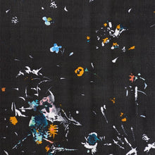 Load image into Gallery viewer, Close up of Organic Cotton Double Gauze fabric shows a watercolour floral print