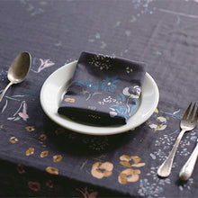 Load image into Gallery viewer, Napkin on plate, on tabletop made with the PAL Organic Cotton Double Gauze Fabric