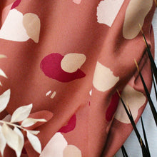 Load image into Gallery viewer, Close up of Viscose Fabric in fluid drape