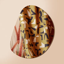 Load image into Gallery viewer, Framed picture shows the Modal Viscose fabric hanging by dried flowers