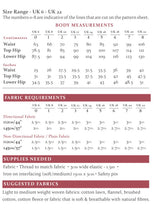 Load image into Gallery viewer, The Pyjama Bottoms packaging back info.