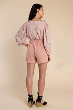 Load image into Gallery viewer, Back view of Pietra shorts with elasticated waist
