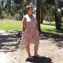 Load image into Gallery viewer, Lady wears sleeveless Freedom Dress