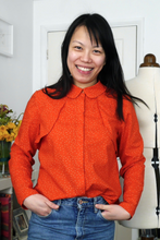 Load image into Gallery viewer, Marine makes Helmi Trench Blouse