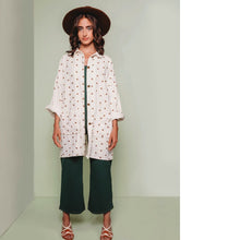 Load image into Gallery viewer, Lady stands wearing a longline Ilford Jacket