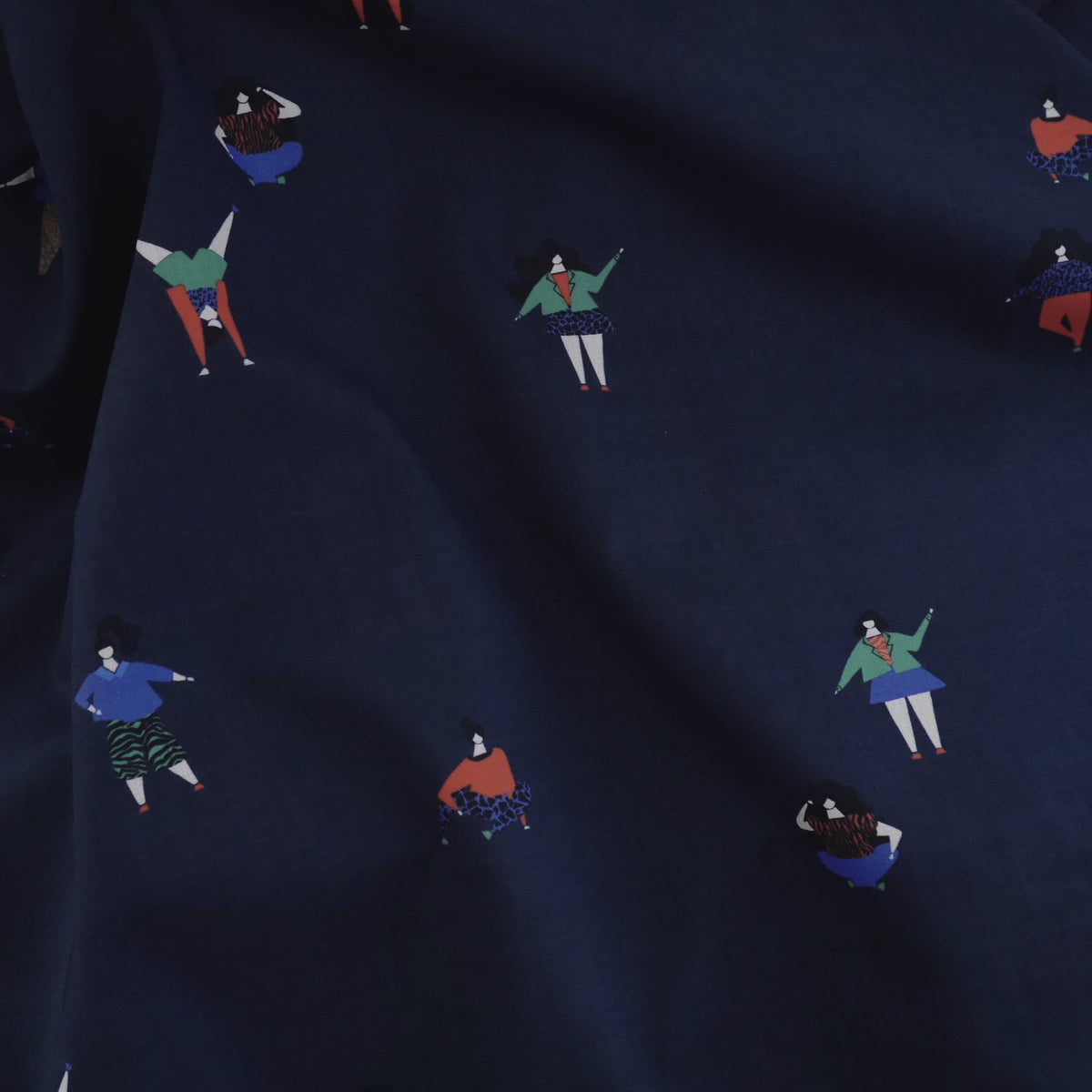 Lady McElroy Fabrics Down Time MarlieCare Cotton Lawn Fabric A