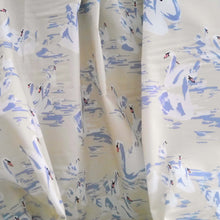 Load image into Gallery viewer, Cotton fabric hangs with crisp folds