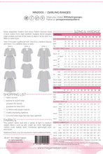 Load image into Gallery viewer, Megan Nielsen Darling Ranges Sewing Pattern Packaging Back VIew