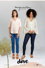 Load image into Gallery viewer, Megan Nielsen Dove Blouse Sewing Pattern Packaging Front VIew
