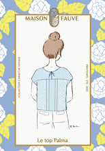 Load image into Gallery viewer, Packaging of Maison Fauve Palma Top Sewing Pattern