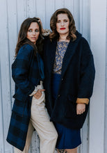 Load image into Gallery viewer, Two ladies posing in Pam coats, lady on left wearing a longer style.