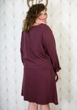 Load image into Gallery viewer, Back view of Faye Dress variation