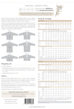 Load image into Gallery viewer, Megan Nielsen Hovea Curve Coat & Jacket Sewing Pattern Packaging Back