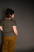 Load image into Gallery viewer, Back view of lady wearing 101 Trouser long and straight