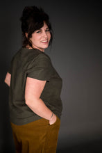 Load image into Gallery viewer, Side view of lady wearing Camber Set T-Shirt