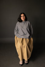 Load image into Gallery viewer, Front view of lady wearing Ellsworth top with a skirt