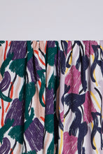 Load image into Gallery viewer, Ivy Brush Viscose Linen fabrics hang in different colourways