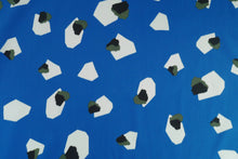 Load image into Gallery viewer, Flat fabric shows print of edgy gemstone dots.