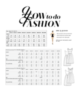 Load image into Gallery viewer, Size guide for the No 1 Dragør Dress.