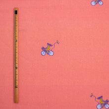 Load image into Gallery viewer, Ruler placed next to bike print